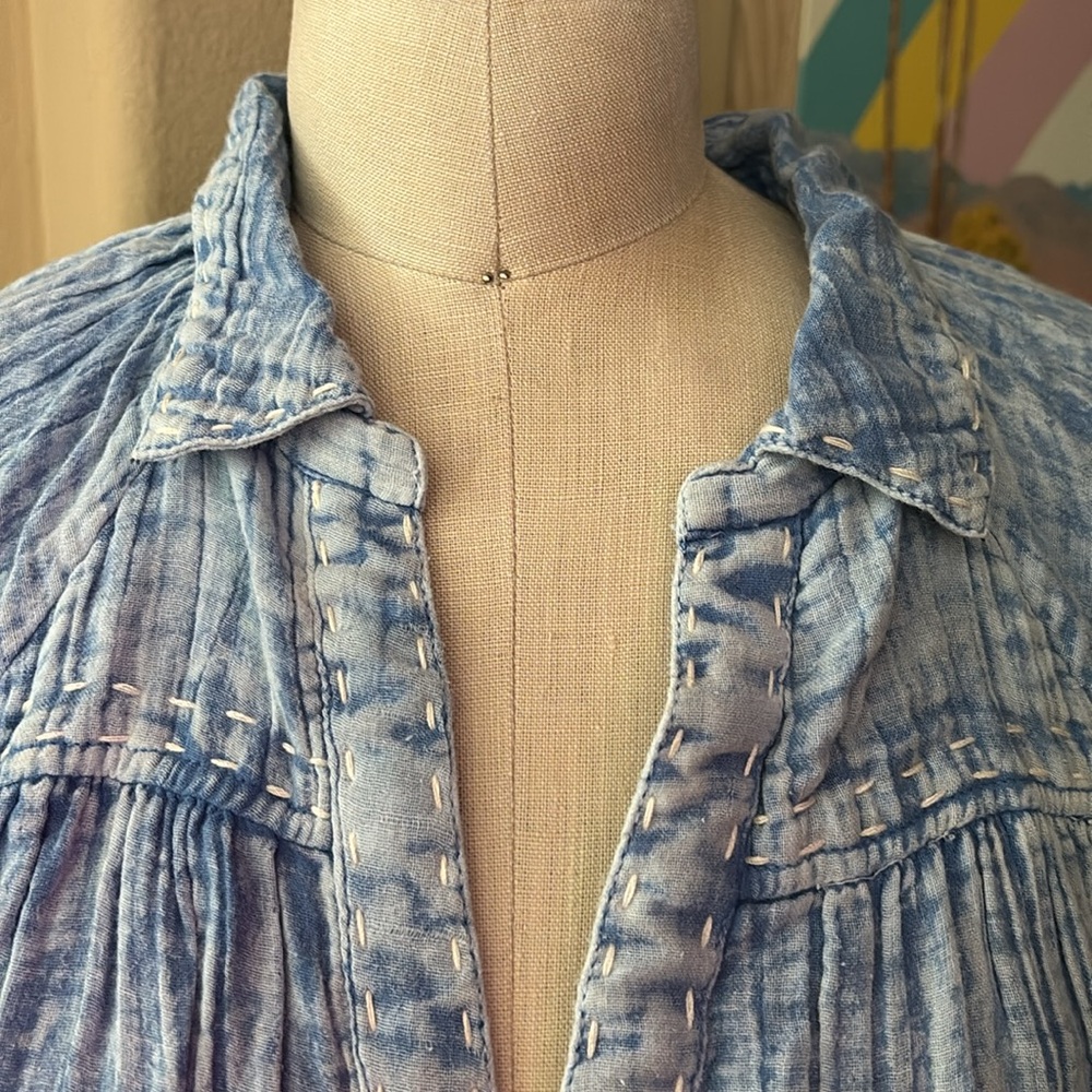 Free People Button Down Dress - Picture 7 of 9